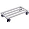 Lockwood Manufacturing 18" x 36" x 8" 1000 lb Capacity Mobile Dunnage Rack MDR-1836-5 - alternate 1